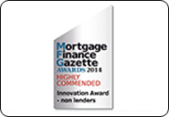 Mortgage Finance Gazette awards 2014